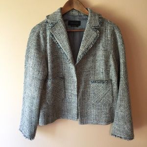 BCBGMAXAZRIA Wool and Silk Blend Jacket